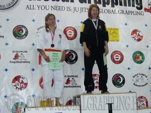Gi Grappling Felnőtt Női 65 kg. kategória dobogója