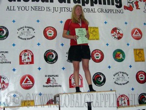 NoGi Grappling Junior Leány 61 kg. kategória dobogója
