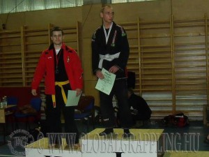 Combat Grappling Kadet Fiú 71 kg. kategória dobogója