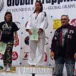 Gi Grappling Felnőtt Női 85 kg. dobogója