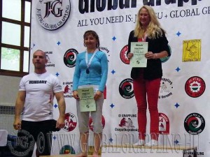 NoGi Grappling Felnőtt Női 65 kg. dobogója