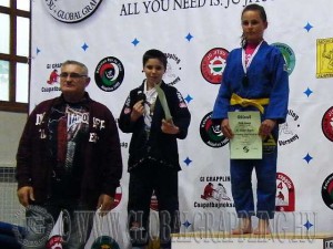 Gi Grappling Junior Fiú 45 kg. dobogója