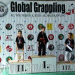 Gi Grappling Manó Fiú 32 kg. dobogója