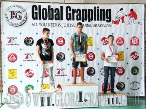 NoGi Grappling Ifjúsági2 Fiú 66 kg. dobogója