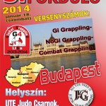 A II. Budapest Grappling Bajnokság plakátja