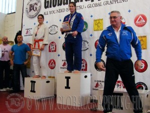 A Gi Grappling Felnőtt Női 78 kg. kategória dobogója