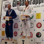 A Gi Grappling Senior Férfi 105 kg. kategória dobogója
