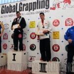 A Gi Grappling Ifjúsági2 Fiú 80 kg. kategória dobogója