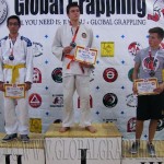 A Gi Grappling Ifjúsági2 Fiú 66 kg. kategória dobogója