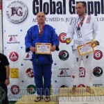 A Gi Grappling Senior Férfi 105+ kg. kategória dobogója