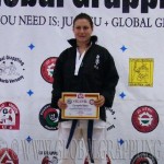 A Combat Grappling Felnőtt Női 64 kg. kategória dobogója