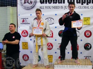 A Gi Grappling Junior Fiú 63 kg dobogója