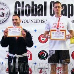 A Gi Grappling Felnőtt Férfi 95 kg dobogója