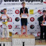 A Gi Grappling Ifjúsági 1 Fiú 41 kg dobogója