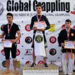 A NoGi Grappling Junior Fiú 71 kg dobogója