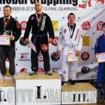 A Gi Grappling Felnőtt Férfi 85 kg dobogója