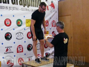 A NoGi Grappling Felnőtt Férfi 105 kg dobogója