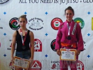 Gi Grappling Ifjúsági 2 Leány 48 kg. dobogója