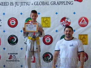 Gi Grappling Ifjúsági 1 Fiú 35 kg. dobogója