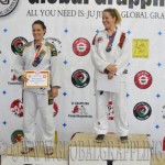 Gi Grappling Felnőtt Női 78 kg. dobogója