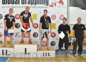 NoGi Grappling Felnőtt Férfi 85 kg dobogója