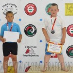 NoGi Grappling Manó Fiú 32+ kg dobogója