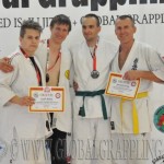 Combat Grappling Felnőtt Férfi 75 kg dobogója