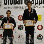 A Gi Grappling Junior Fiú 60 kg. kategória dobogója