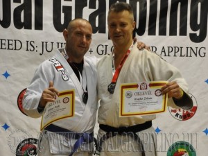 A Gi Grappling Senior 2 Férfi 105 kg. kategória dobogója