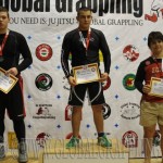 A NoGi Grappling Ifjúsági 2 Fiú 85+ kg. kategória dobogója