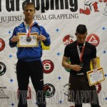 A NoGi Grappling Junior Fiú 70 kg. kategória dobogója