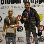 A NoGi Grappling Felnőtt Férfi 70 kg. kategória dobogója