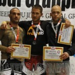 A NoGi Grappling Felnőtt Férfi 75 kg. kategória dobogója