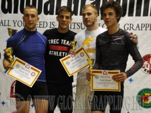 A NoGi Open Férfi -80 kg. kategória dobogója