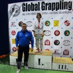 A Gi Grappling Ifjúsági 1 Leány 40 kg. kategória dobogója