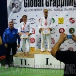 A Gi Grappling Master Női 60 kg. kategória dobogója