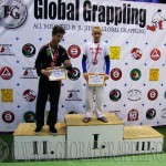 A Gi Grappling Ifjúsági 2 Fiú 55 kg. kategória dobogója