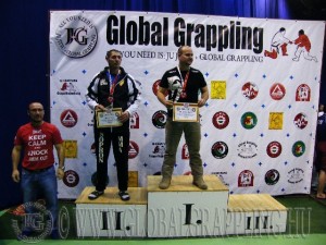 A NoGi Grappling Senior 1 Férfi 95 kg. kategória dobogója
