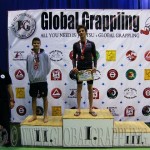 A NoGi Grappling Junior Fiú 65 kg. kategória dobogója