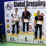A NoGi Grappling Felnőtt Férfi 80 kg. kategória dobogója