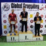 A NoGi Grappling Junior Fiú 95 kg. kategória dobogója