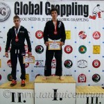 A Gi Grappling Kezdő Felnőtt Férfi 65 kg kategória dobogója