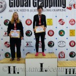 A Gi Grappling Felnőtt Női 65 kg kategória dobogója