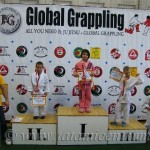 A Gi Grappling Manó Fiú 24 kg kategória dobogója