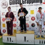 A Gi Grappling Ifjúsági 1 Fiú 60 kg dobogója