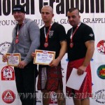 A Kesztyűs Küzdelem Master Férfi 105+ kg dobogója