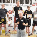 A Kesztyűs Open 80+ kg dobogója