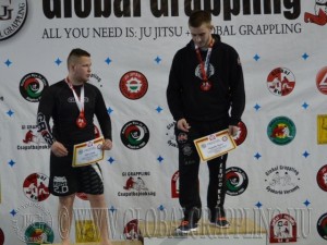 A NoGi Junior Fiú 95 kg dobogója