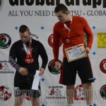 A NoGi Junior Fiú 95+ kg dobogója