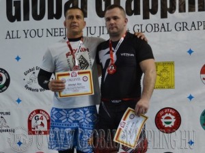 A NoGi Felnőtt Férfi 105 kg dobogója